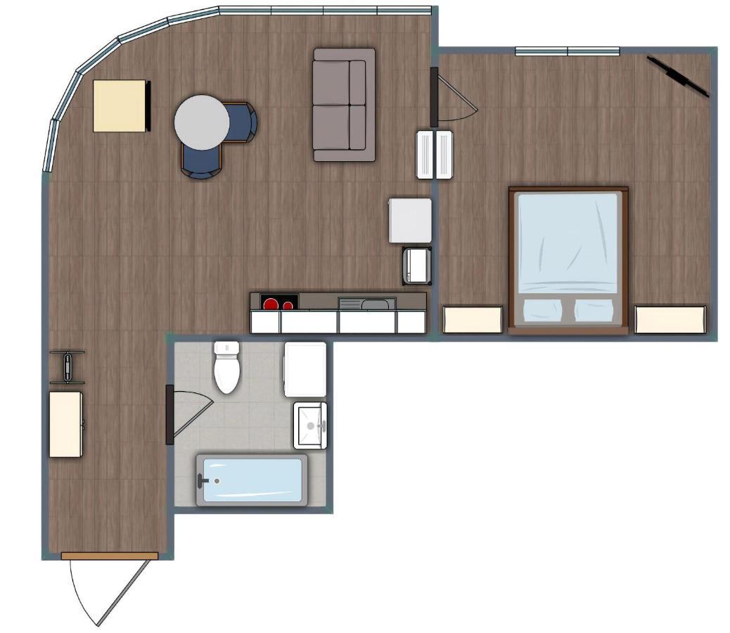 Gagarin Plaza Design Apartment Одесса Экстерьер фото